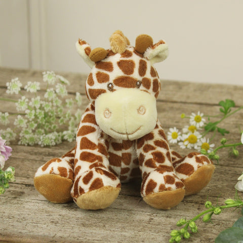 Giraffe Rattle Soft Toy - Boutique Florist - UK Flower Delivery