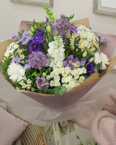 The 'Serene Summer' Box Bouquet - Boutique Florist - UK Flower Delivery