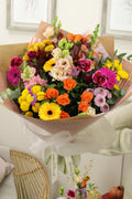 The 'Autumn Brights' Box Bouquet - Boutique Florist - UK Flower Delivery
