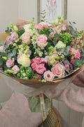 The 'Dreamy Summer Rose' Box Bouquet - Boutique Florist - UK Flower Delivery