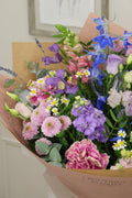 The 'Lavender Meadow' Box Bouquet - Boutique Florist - UK Flower Delivery