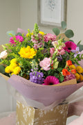 The 'Summer Brights' Box Bouquet - Boutique Florist - UK Flower Delivery
