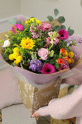 The 'Summer Brights' Box Bouquet - Boutique Florist - UK Flower Delivery