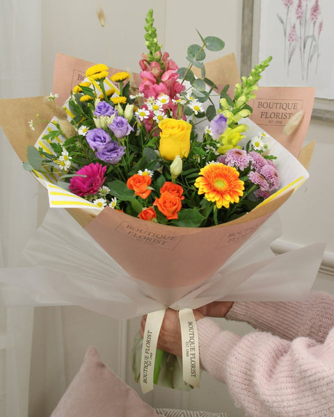 The 'Summer Trending' Box Bouquet - Boutique Florist - UK Flower Delivery