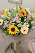 The 'Sunflower Delight' Box Bouquet - Boutique Florist - UK Flower Delivery