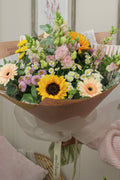 The 'Sunflower Delight' Box Bouquet - Boutique Florist - UK Flower Delivery