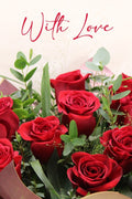 With Love Card - Boutique Florist - UK Flower Delivery