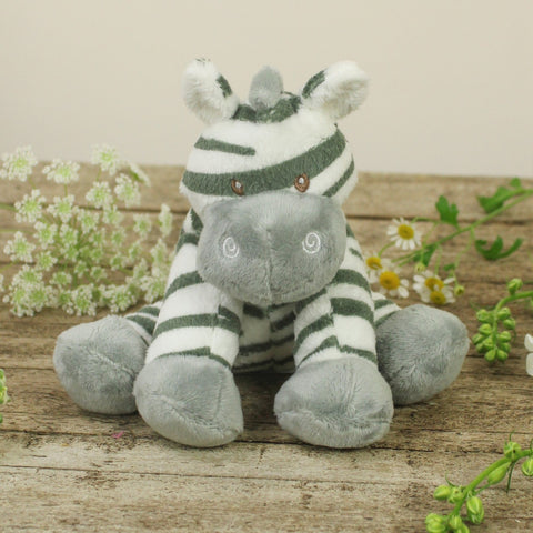 Zebra Rattle Soft Toy - Boutique Florist - UK Flower Delivery